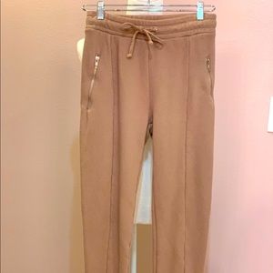 Wild Fox tan Sweats Small